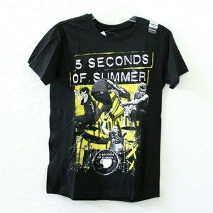 5 Seconds of Summer 5SOS Women's Live Jump Tee Size XS